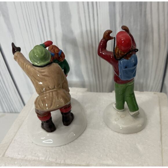 Department 56 Snow Village Finding The Bird’s Song - Picture 3 of 6